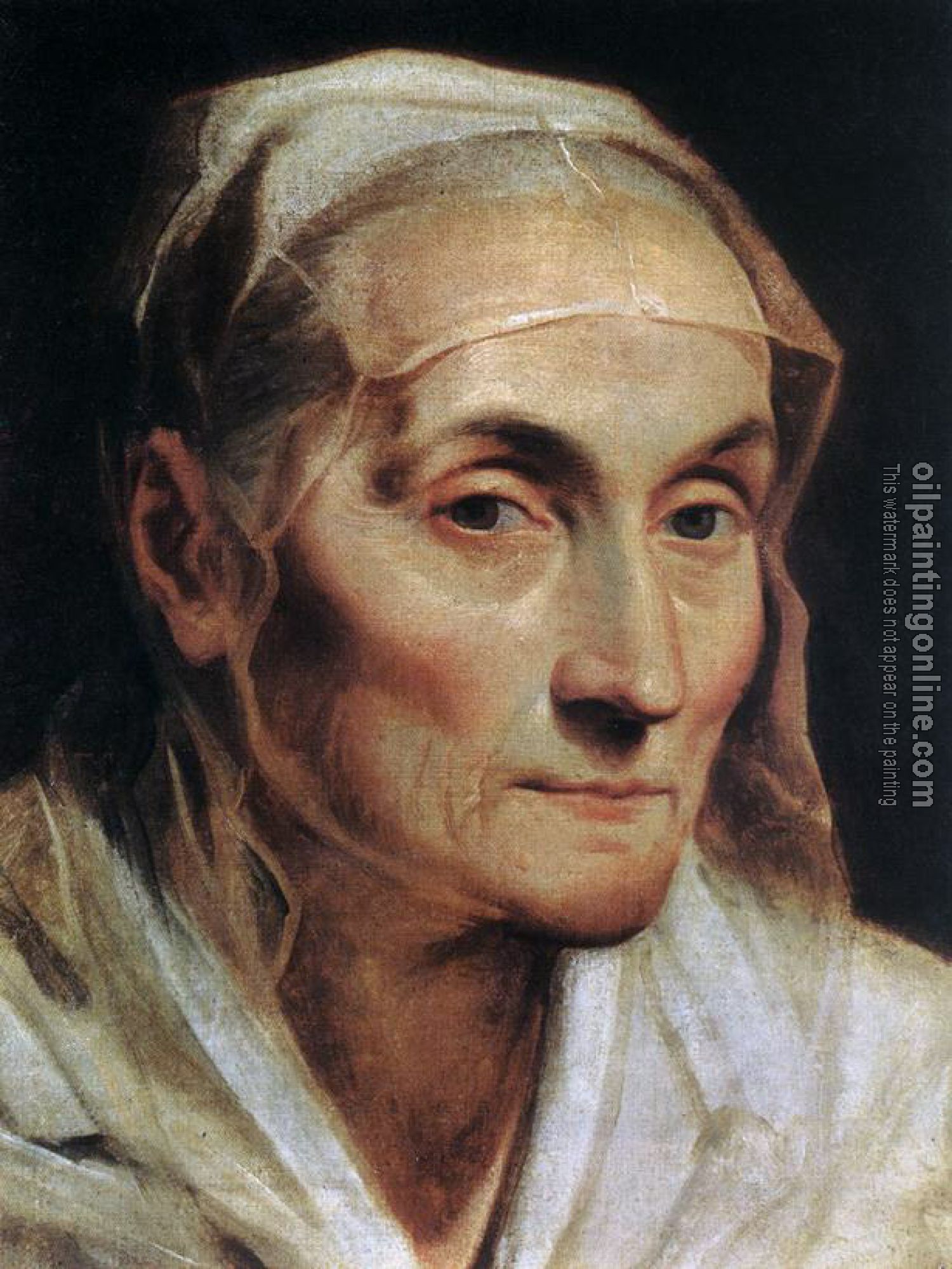 Guido Reni - Portrait of an Old Woman